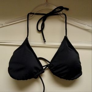 Op Swim Bikini Top Black Juniors size Medium